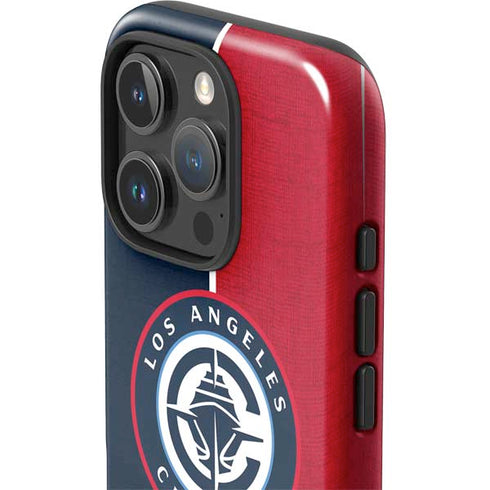 NBA LA Clippers Canvas iPhone 16 Pro Max Impact Case
